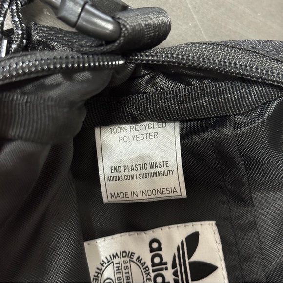 Adidas Black Logo Originals‎ OG Fest Unisex Adult Mini Backpack - Picture 10 of 14